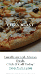 Mobile Screenshot of pizzablast.com